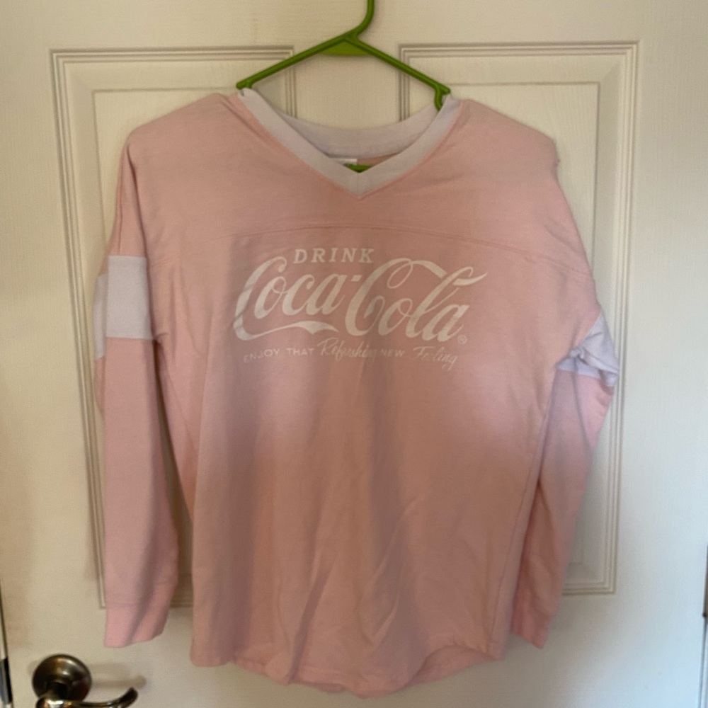 Small, Pink Coca Cola Sweatshirt